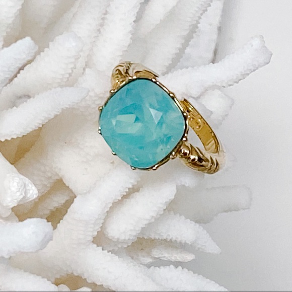 Coach Metallic Cushion Stone Ring - Picture 4 of 4